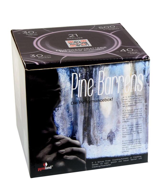 Pine Barrens 21-Schuss-Feuerwerk-Batterie von Pyroland ab 24.64€ jetzt bestellen