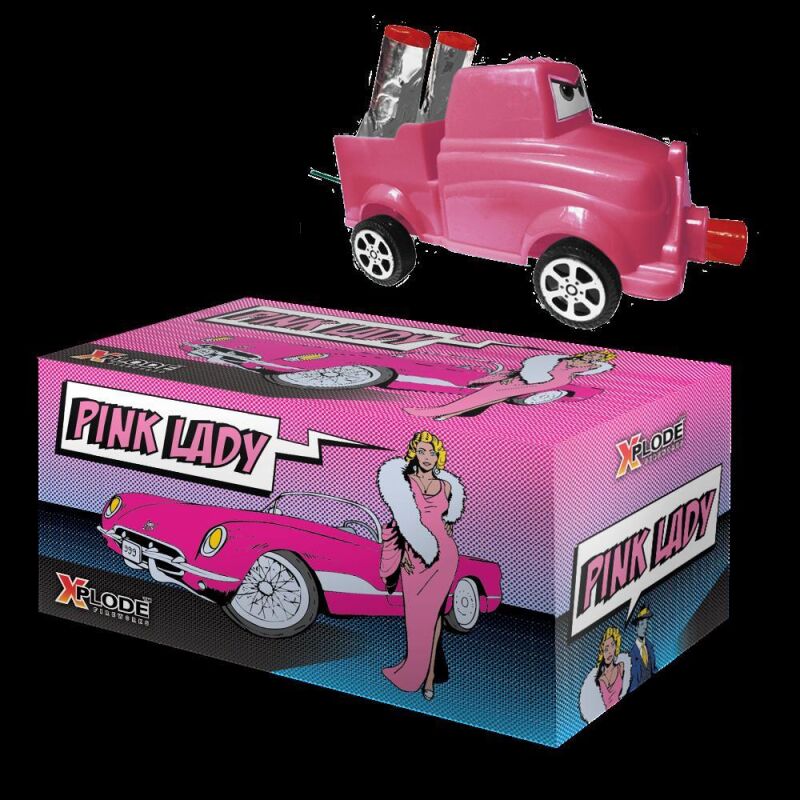 Pink Lady Fontänen-Auto von Xplode ab 4.99€ jetzt bestellen