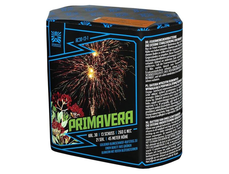 Primavera 13-Schuss-Feuerwerk-Batterie von Argento Feuerwerk ab 25.64€ jetzt bestellen