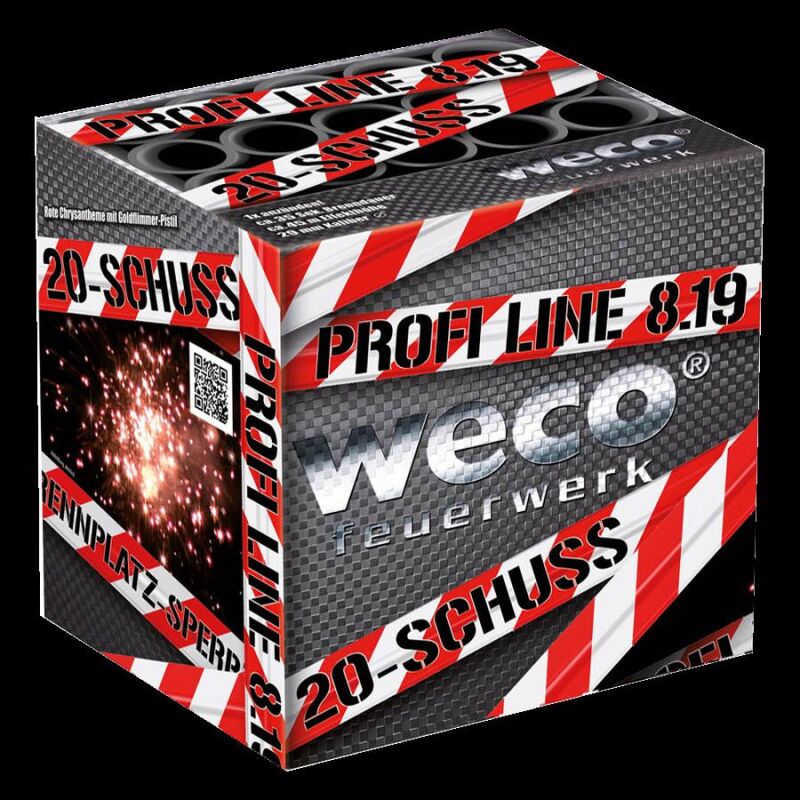 Profi Line 8.19 20-Schuss-Feuerwerk-Batterie von Weco ab 31.44€ jetzt bestellen