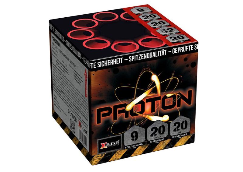 Proton 9-Schuss-Feuerwerk-Batterie von Xplode ab 3.83€ jetzt bestellen
