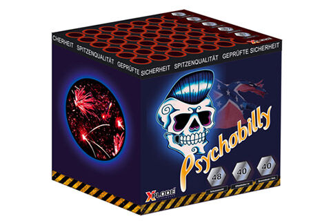 Psychobilly 48-Schuss-Feuerwerk-Batterie von Xplode ab 14.99€ jetzt bestellen