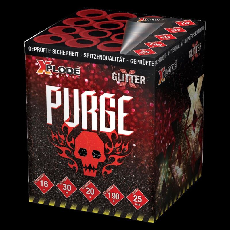 Purge 16-Schuss-Feuerwerk-Batterie von Xplode ab 9.5€ jetzt bestellen