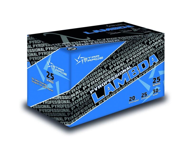 Pyrofessional LAMBDA 25-Schuss-Feuerwerk-Batterie von Startrade ab 33.99€ jetzt bestellen