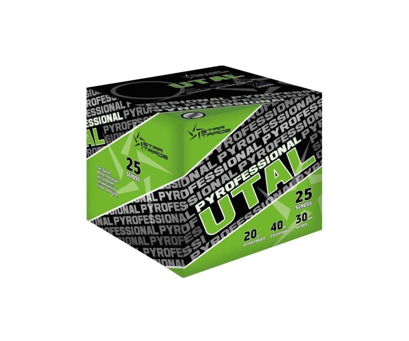 Pyrofessional UTAL 25-Schuss-Feuerwerk-Batterie von Startrade ab 28.89€ jetzt bestellen