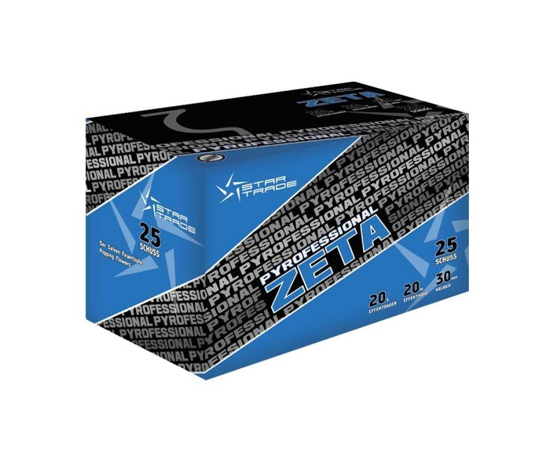 Pyrofessional ZETA 25-Schuss-Feuerwerk-Batterie von Startrade ab 33.99€ jetzt bestellen