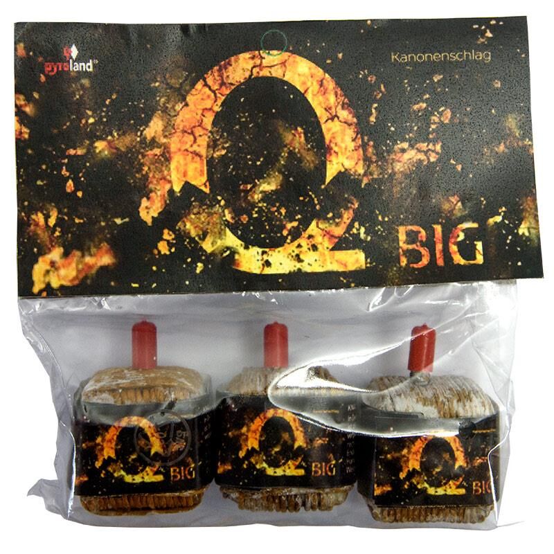 Q-Big 3er Pack kubische Kanonenschläge von Pyroland ab 1.99€ jetzt bestellen