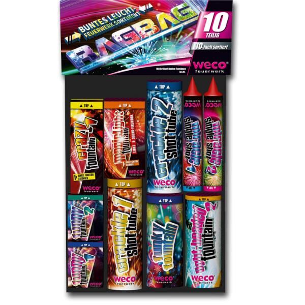 Ragbag 10-teiliges-Leuchtfeuerwerk-Sortiment von Weco ab 10.19€ jetzt bestellen