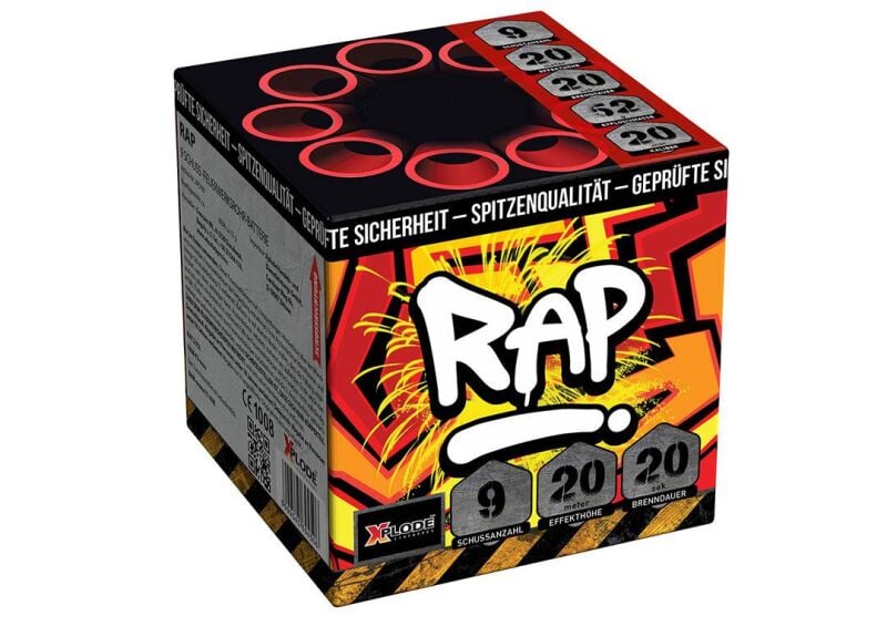 RAP 9-Schuss-Feuerwerk-Batterie von Xplode ab 4.68€ jetzt bestellen