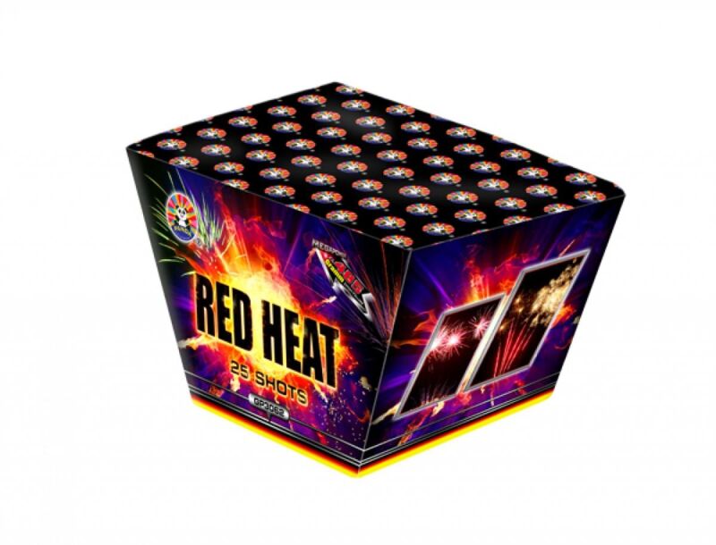 Red Heat 25-Schuss-Feuerwerk-Batterie von Panda ab 29.74€ jetzt bestellen