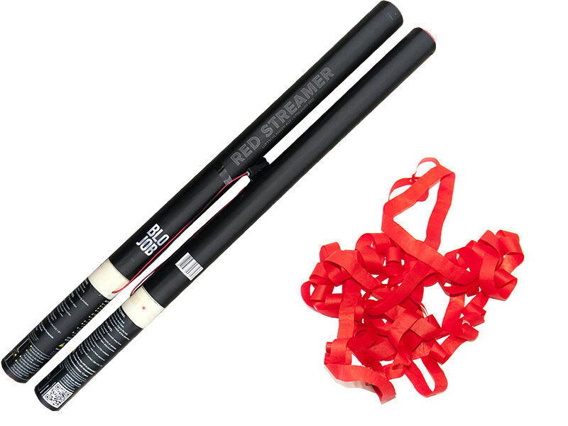 Red Streamer 80cm elektrisch (Black Label) Papierstreamer rot von Pyroland ab 1.91€ jetzt bestellen