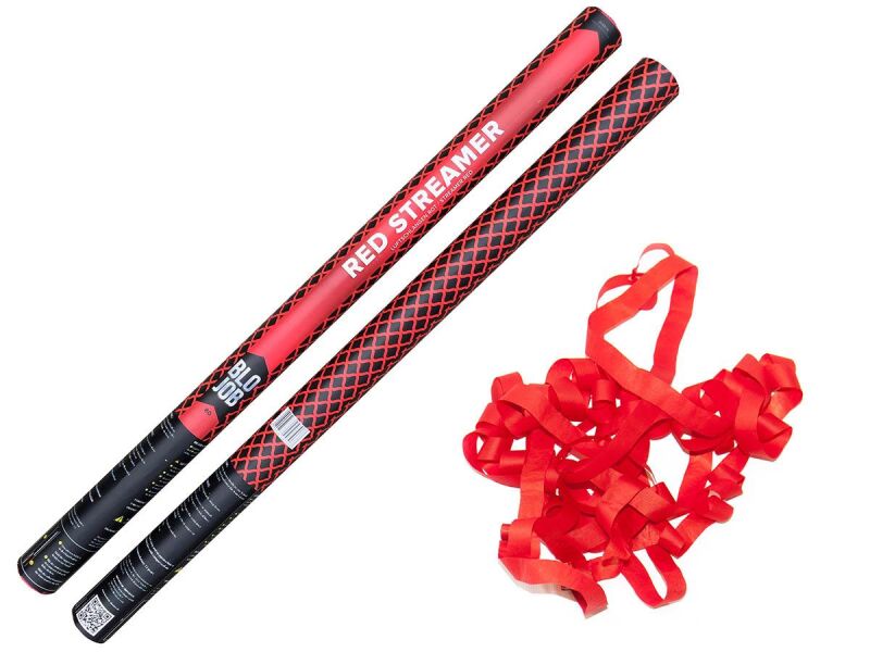 Red Streamer 80cm Papierstreamer rot von Pyroland ab 4.02€ jetzt bestellen