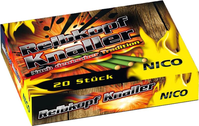 Reibkopf Knaller, 20er-Schtl. von Nico ab 2.54€ jetzt bestellen