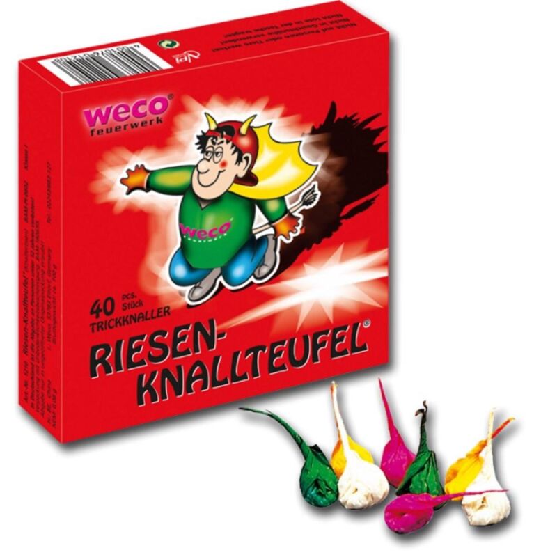 Riesen-Knallteufel 40Stk von Weco ab 2.99€ jetzt bestellen