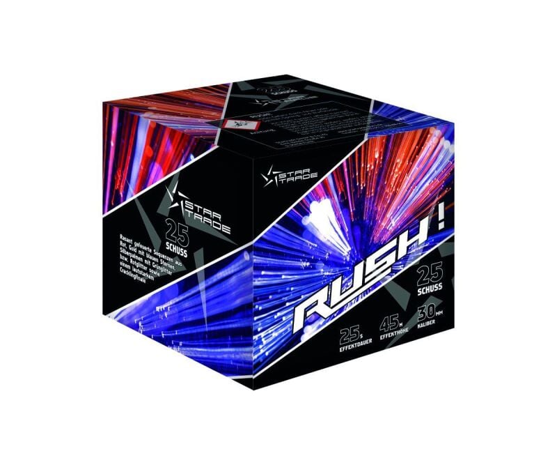 Rush! 25-Schuss-Feuerwerk-Batterie von Startrade ab 27.19€ jetzt bestellen