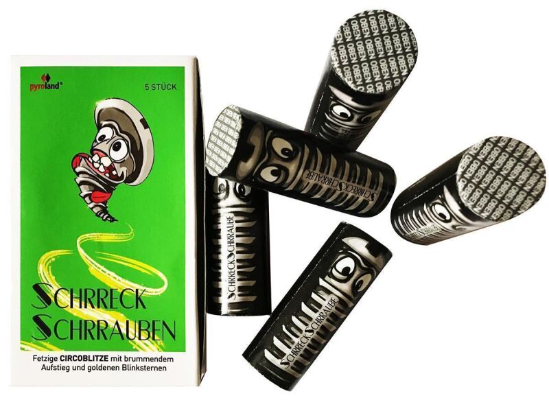 SCHRRECKSCHRRAUBE 5er Pack von Pyroland ab 3.39€ jetzt bestellen