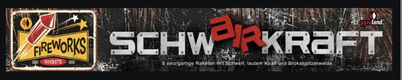 SCHWAIRKRAFT 6-teiliges-Raketen-Sortiment von Pyroland ab 14.44€ jetzt bestellen