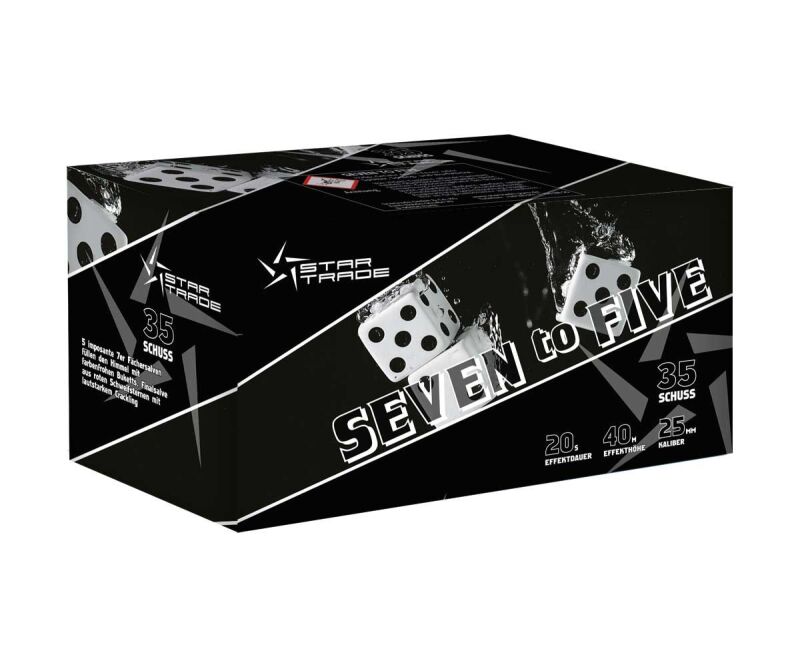 Seven to Five 35-Schuss-Feuerwerk-Batterie von Startrade ab 33.99€ jetzt bestellen