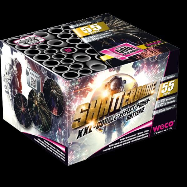 Shatterdome 55-Schuss-Feuerwerk-Batterie von Weco ab 45.89€ jetzt bestellen
