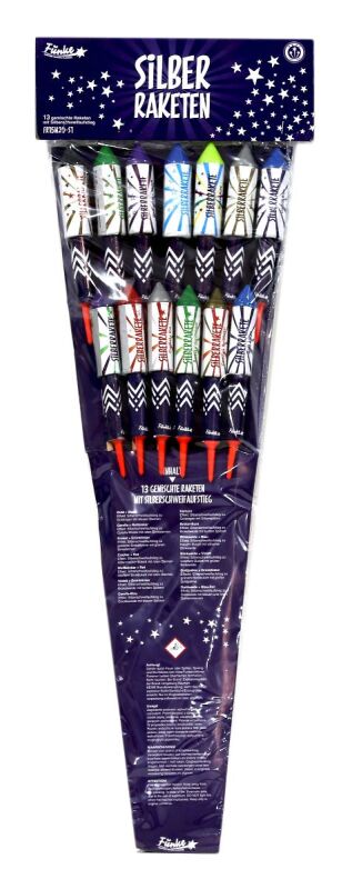 Silber-Raketen 13-teiliges Feuerwerk-Raketensortiment von Funke ab 20.39€ jetzt bestellen