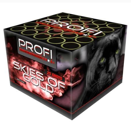 Skies of Gold 25-Schuss-Feuerwerk-Batterie 8er Pack (Stahlkäfig) von Katan Vuurwerk ab 186.92€ jetzt bestellen