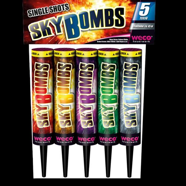Sky Bombs 5-teiliges Single Shot Sortiment von Weco ab 7.64€ jetzt bestellen