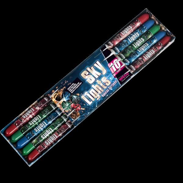 Sky Lights 10-teiliges Raketensortiment von Weco ab 8.92€ jetzt bestellen