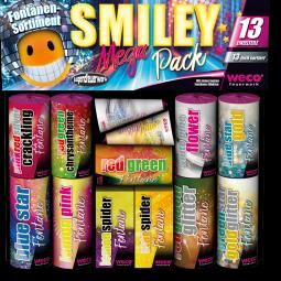 Smiley Mega Pack 13-teiliges Fontänen-Sortiment von Weco ab 16.99€ jetzt bestellen