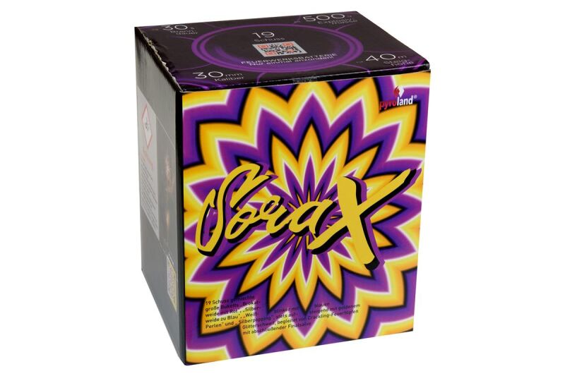 SoraX 19-Schuss-Feuerwerk-Batterie von Pyroland ab 27.63€ jetzt bestellen