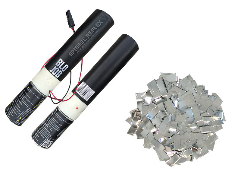 Spiegel Reflex 30cm elektrisch (Black Label) Metallicflitter silber von Pyroland ab 5.09€ jetzt bestellen