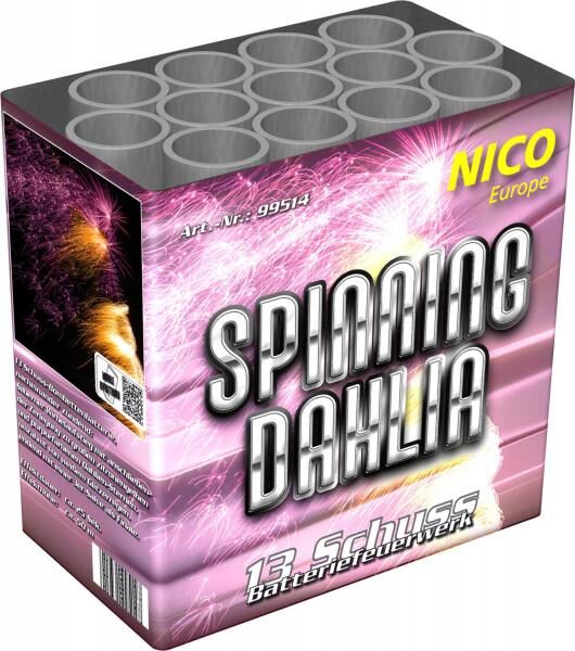Spinning Dahlia 13-Schuss-Feuerwerk-Batterie von Nico ab 19.54€ jetzt bestellen