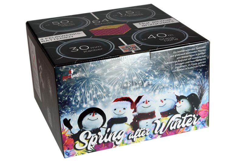 Spring after Winter 64-Schuss-Feuerwerkverbund von Pyroland ab 110.49€ jetzt bestellen