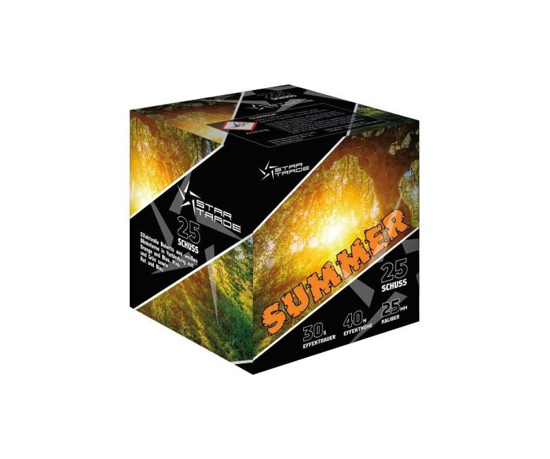 Summer 25-Schuss-Feuerwerk-Batterie von Startrade ab 18.69€ jetzt bestellen