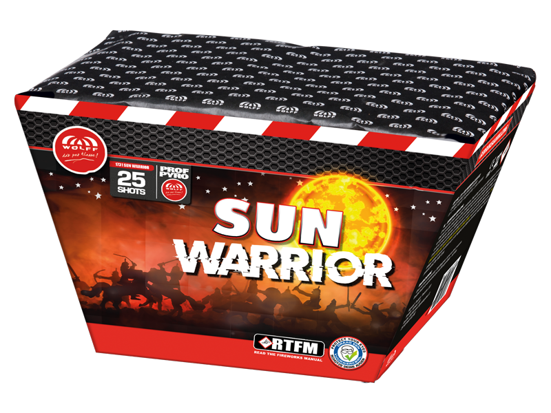 Sun Warrior 25-Schuss-Feuerwerk-Batterie von Wolff Vuurwerk b.v. ab 38.24€ jetzt bestellen