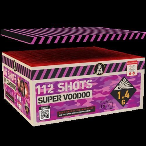 Super Voodoo 112-Schuss-Feuerwerkverbund 2er Pack (Stahlkäfig) von Geisha-Rubro ab 135.99€ jetzt bestellen
