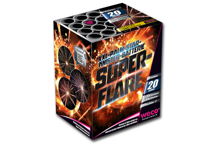 Superflare 20-Schuss-Feuerwerk-Batterie von Weco ab 33.99€ jetzt bestellen