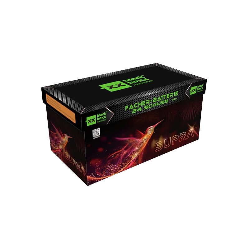 Supra 24-Schuss-Feuerwerk-Batterie von Blackboxx ab 47.59€ jetzt bestellen