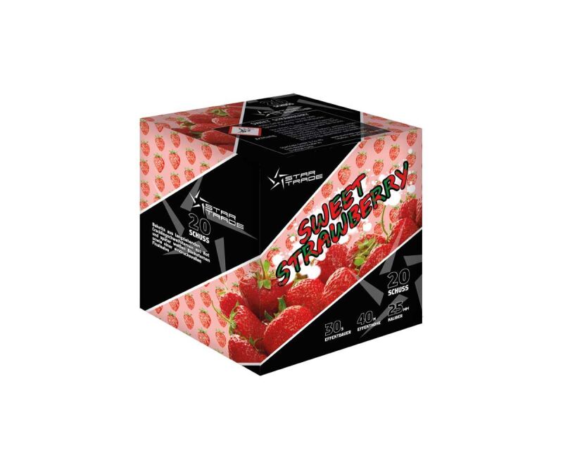 Sweet Strawberry 20-Schuss-Feuerwerk-Batterie von Startrade ab 17.99€ jetzt bestellen