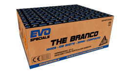 The Branco 108-Schuss-Feuerwerkverbund von Evolution Fireworks ab 169.99€ jetzt bestellen