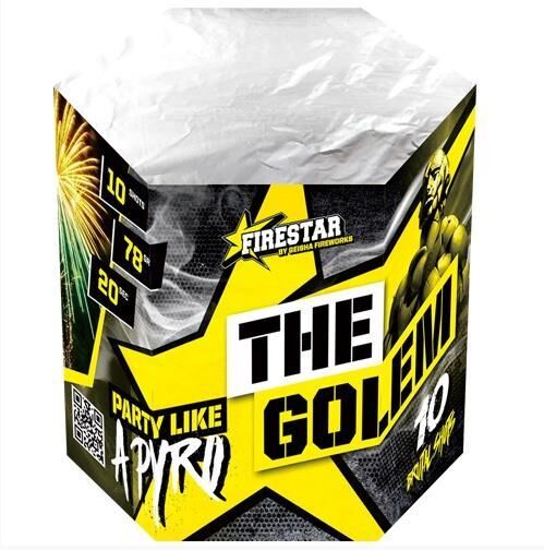 The Golem 10-Schuss-Feuerwerk-Batterie 36er Pack (Stahlkäfig) von Geisha-Rubro ab 165.99€ jetzt bestellen