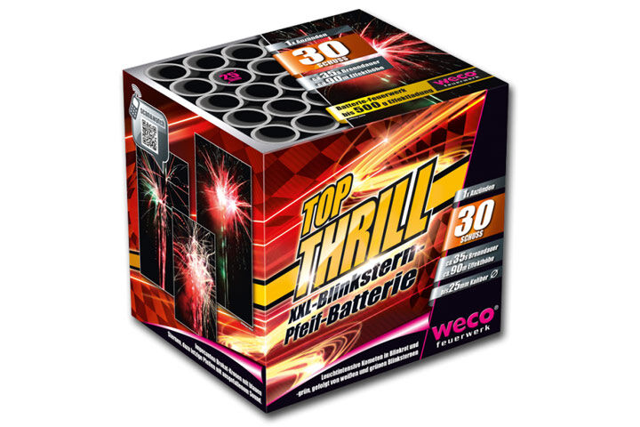 Top Thrill 30-Schuss-Feuerwerk-Batterie von Weco ab 23.99€ jetzt bestellen