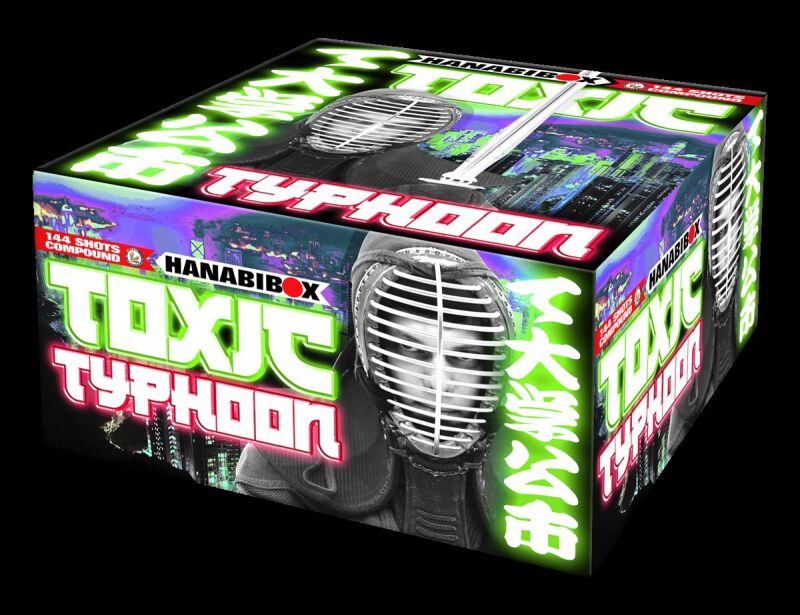 Toxic Typhoon 144 Schuss-Feuerwerkverbund von Lesli ab 106.24€ jetzt bestellen