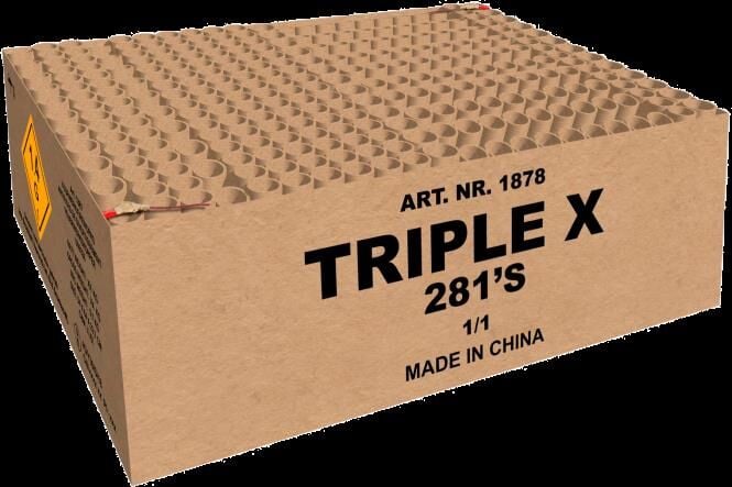 Triple X 281-Schuss-Feuerwerkverbund (Double Compound) von Broekhoff ab 297.49€ jetzt bestellen