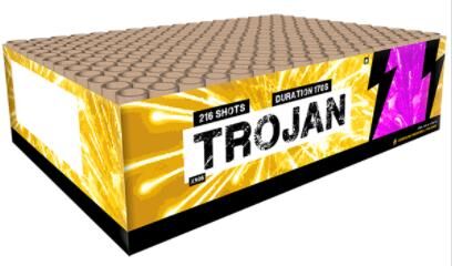 Trojan 216 Schuss-Feuerwerkverbund von Katan Vuurwerk ab 93.49€ jetzt bestellen