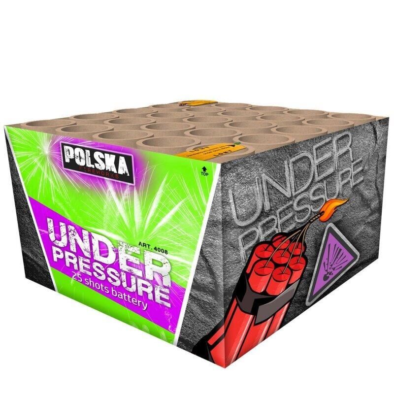 Under Pressure 25-Schuss-Feuerwerk-Batterie 8er Pack (Stahlkäfig) von Katan Vuurwerk ab 195.49€ jetzt bestellen