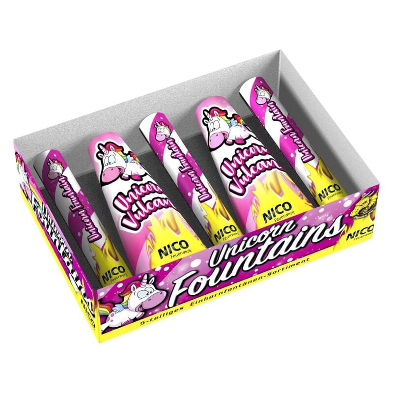 Unicorn Fountains 5er-Schachtel von Nico ab 5.99€ jetzt bestellen