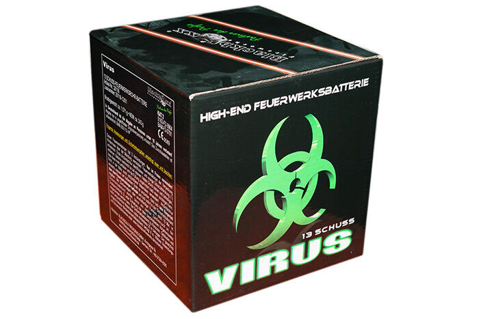 Virus 13-Schuss-Feuerwerk-Batterie von Blackboxx ab 22.94€ jetzt bestellen