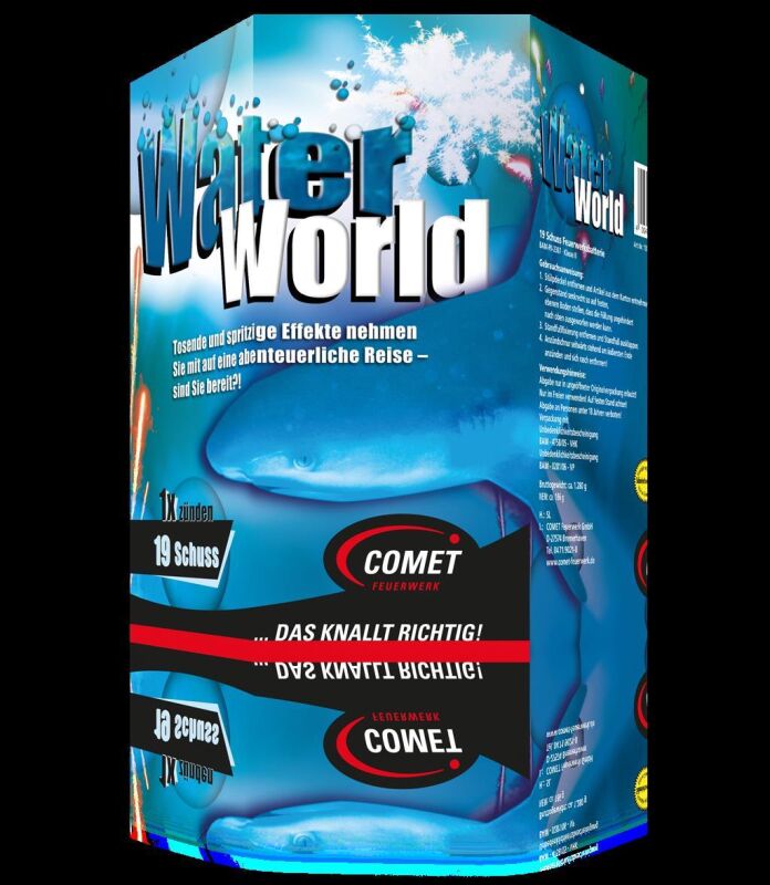 Water World 19-Schuss-Feuerwerk-Batterie von Comet ab 8.49€ jetzt bestellen