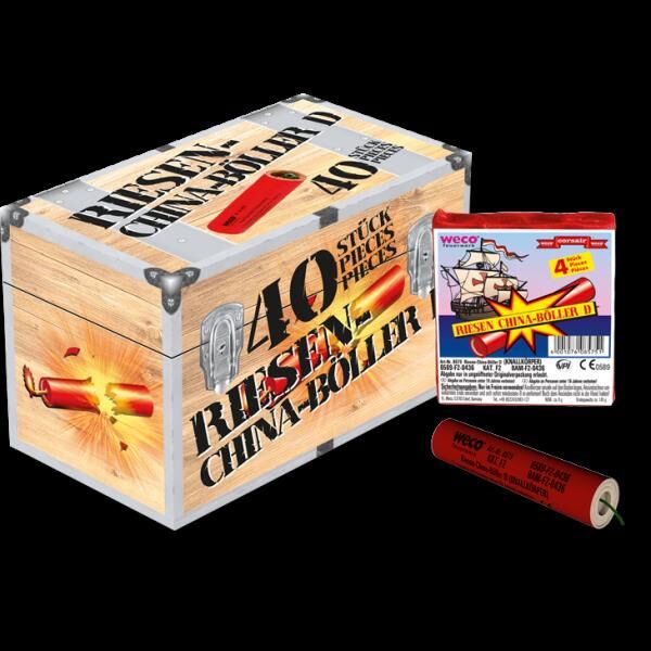 Weco China Böller D - 40 Stück von Weco ab 7.64€ jetzt bestellen