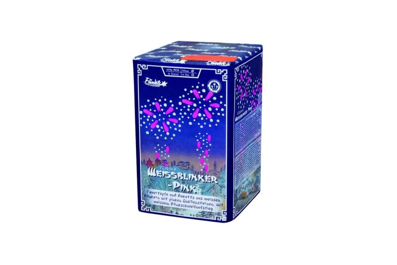 Weissblinker-Pink 16-Schuss-Feuerwerk-Batterie von Funke ab 29.74€ jetzt bestellen